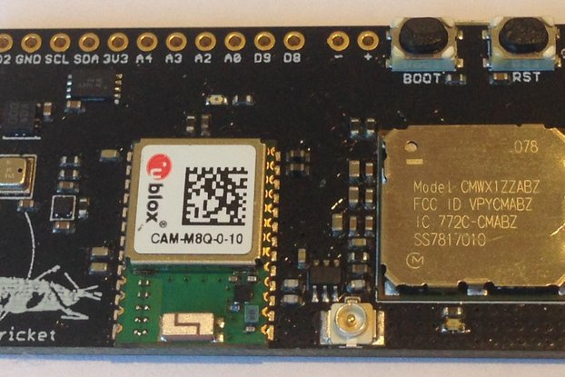 Cricket LoRa/LoRaWAN/GNSS Asset Tracker